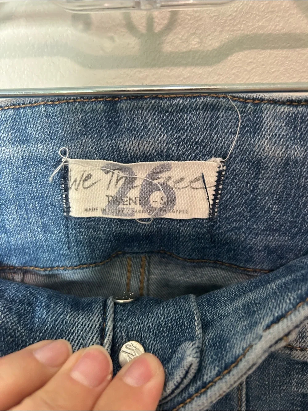 We The Free Jayde Flare Jeans Sunburst Blue Size 26